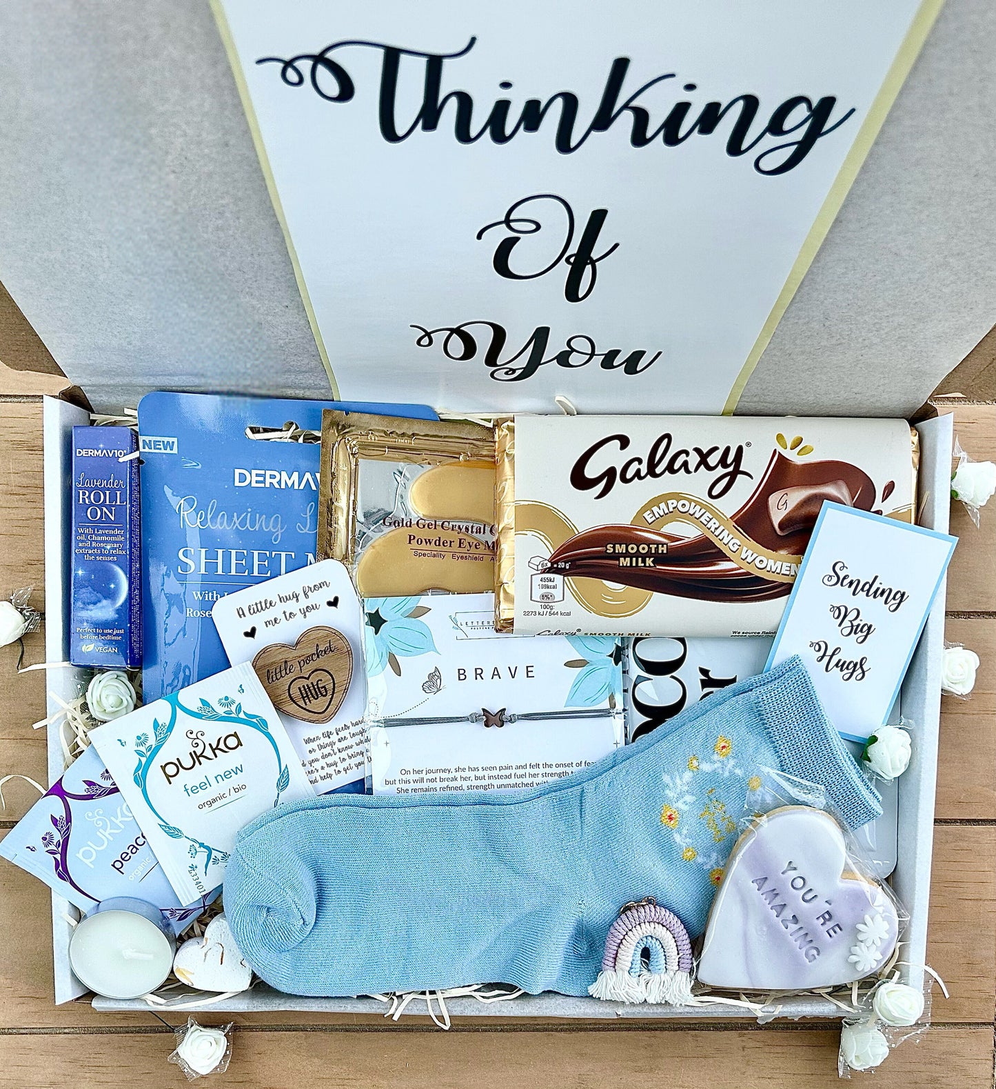 CARE PACKAGE for women , bereavement gift box, Recovery Gift Box, Thinking Of You gift ,Get Well Soon,Cancer Care Hamper, sympathy gift box