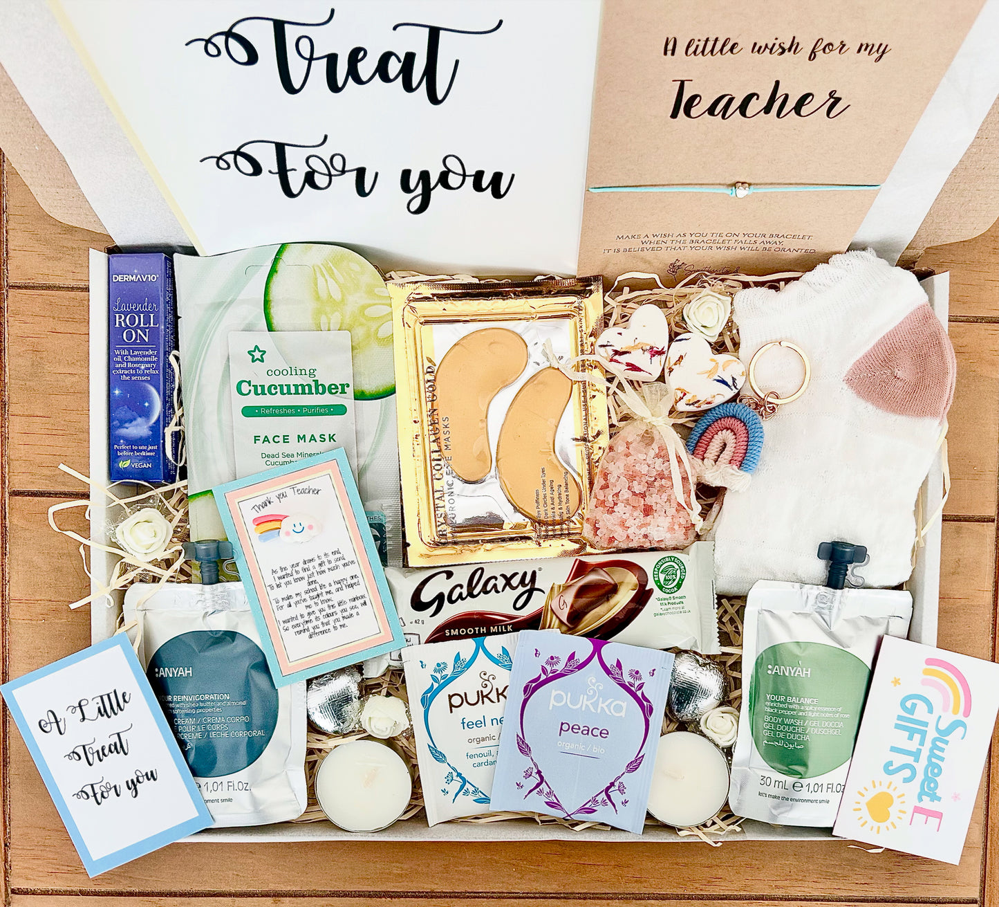 Teacher Gift , Teacher Pamper Gift Box , Best Teacher Gift , Teacher Hamper, Teacher Care Package ,Thank you Teacher Gift, Christmas teacher