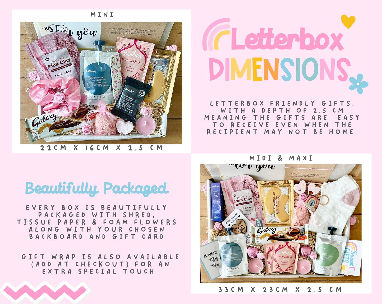 BOX OF SUNSHINE Ladies Pamper Hamper Gift for Her | Mum To Be | Pregnancy |Spa | Bestie | Birthday | Friend | Care package | Teacher Gift