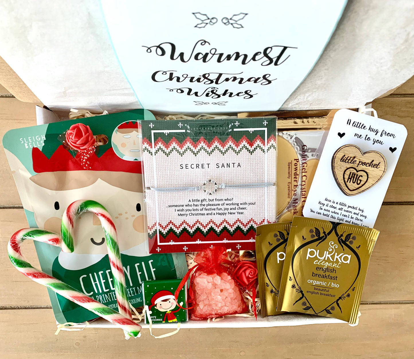 CHRISTMAS Secret Santa Gift, Christmas Pamper gift Box
