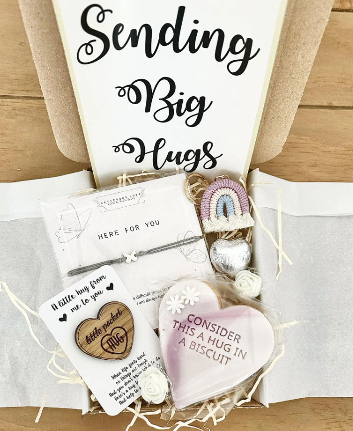 Hug in a Box, Letterbox Gift For Her, Personalised Spa Gift Box, Letterbox Gift Box, Gift For Her, Self Care Box
