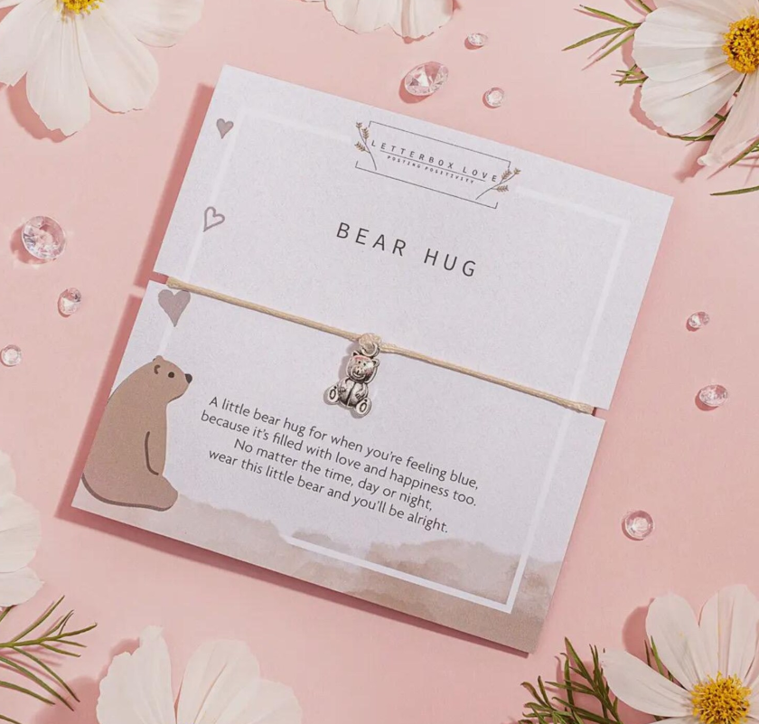 Box of Bear Hugs, Get well soon gift, Thinking of you, box for strength, Personalised Gift, Chemo Gift, Post a hug Box ,Send a hug,Loss Gift