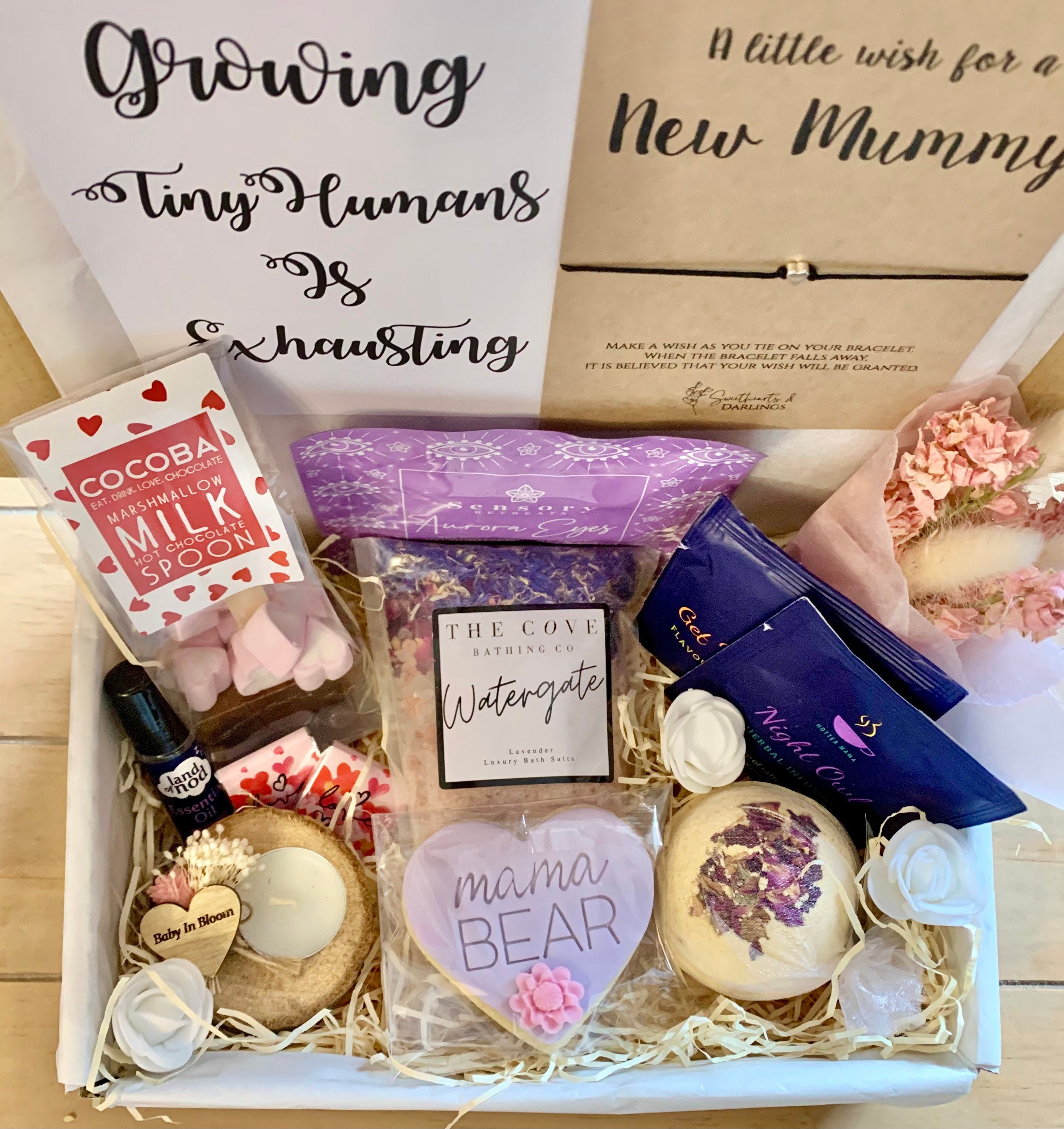 Pamper New Mum Chocolate Hamper New Mum Pamper Gift, Pregnancy Mum