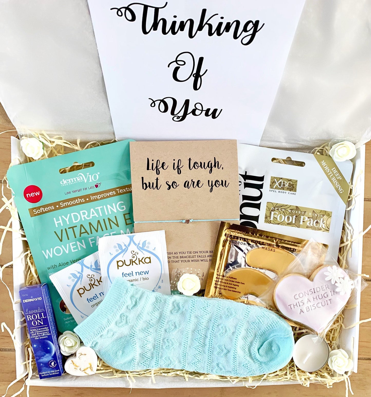 Thinking of you Gift Set - Box for Strength - Get Well Soon Box