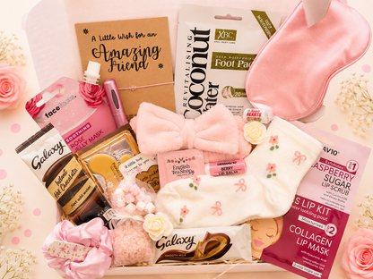 Pamper Hamper For Her, Birthday Gift Box, Personalised Letterbox Present, Mum, Teenage Gift, Self Care Gift