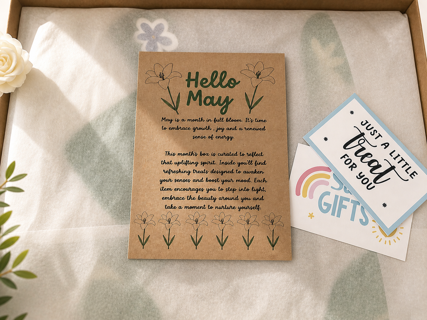 One Off Monthly Themed Box
