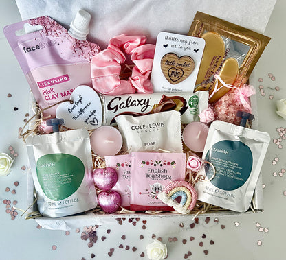 HUG IN A BOX – Spa Gift For Her – Pamper Hamper – Self Care Box – Hug in a Box – New Mum Gift – Care Package – Gift For Her – Birthday Gift