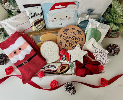 Christmas PAMPER HAMPER | Letterbox Gift for Her | Cosy Self-Care Giftbox | Christmas Box | Christmas Gift box | Christmas Personalised Gift