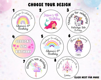 Personalised Kids Party Sweet Lollipops, Childrens Birthday Party, Kids Party Bag Fillers,  Party Favours Custom Sweet Lollies , Party Gift
