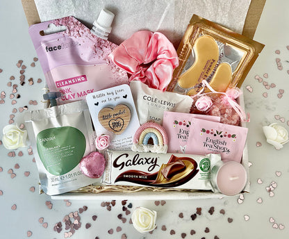 HUG IN A BOX – Spa Gift For Her – Pamper Hamper – Self Care Box – Hug in a Box – New Mum Gift – Care Package – Gift For Her – Birthday Gift