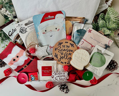 Christmas PAMPER HAMPER | Letterbox Gift for Her | Cosy Self-Care Giftbox | Christmas Box | Christmas Gift box | Christmas Personalised Gift