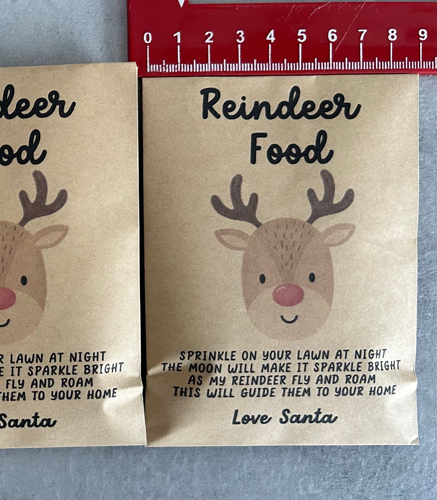 ECO Friendly Reindeer Food - Christmas Eve - Rudolph Snacks - Box Filler
