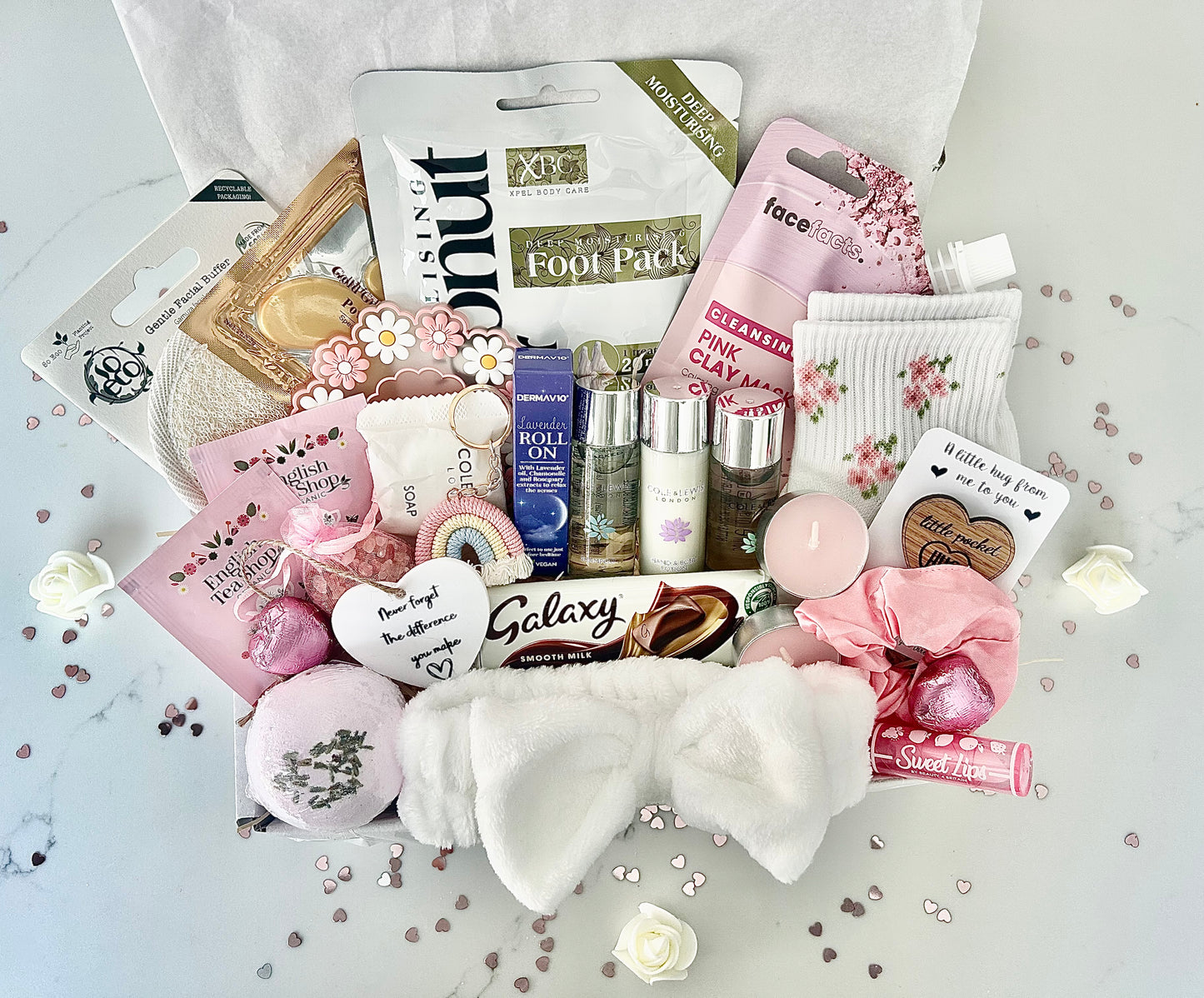 HUG IN A BOX – Spa Gift For Her – Pamper Hamper – Self Care Box – Hug in a Box – New Mum Gift – Care Package – Gift For Her – Birthday Gift