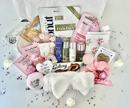 HUG IN A BOX – Spa Gift For Her – Pamper Hamper – Self Care Box – Hug in a Box – New Mum Gift – Care Package – Gift For Her – Birthday Gift