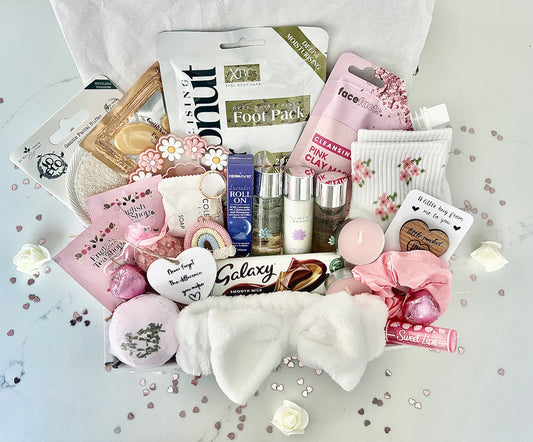 HUG IN A BOX – Spa Gift For Her – Pamper Hamper – Self Care Box – Hug in a Box – New Mum Gift – Care Package – Gift For Her – Birthday Gift