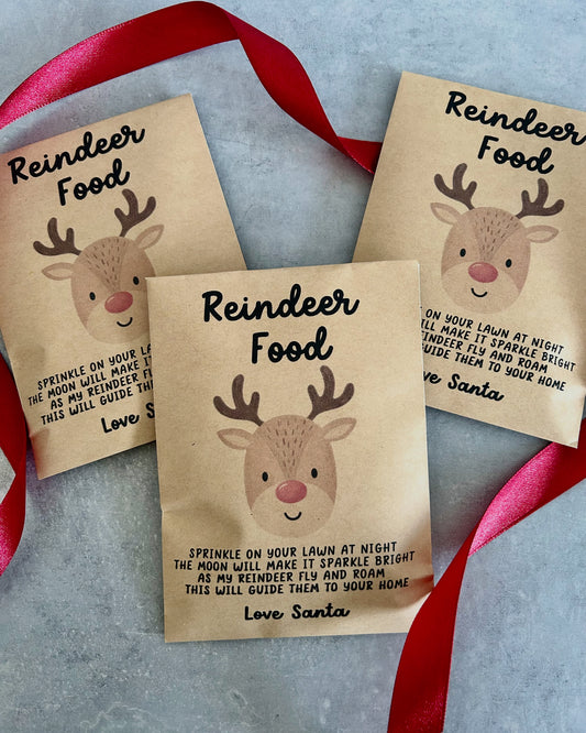 ECO Friendly Reindeer Food - Christmas Eve - Rudolph Snacks - Box Filler