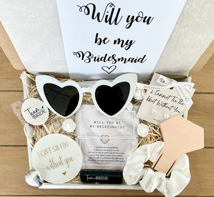 Bridesmaid proposal gift box , bridesmaids gift set