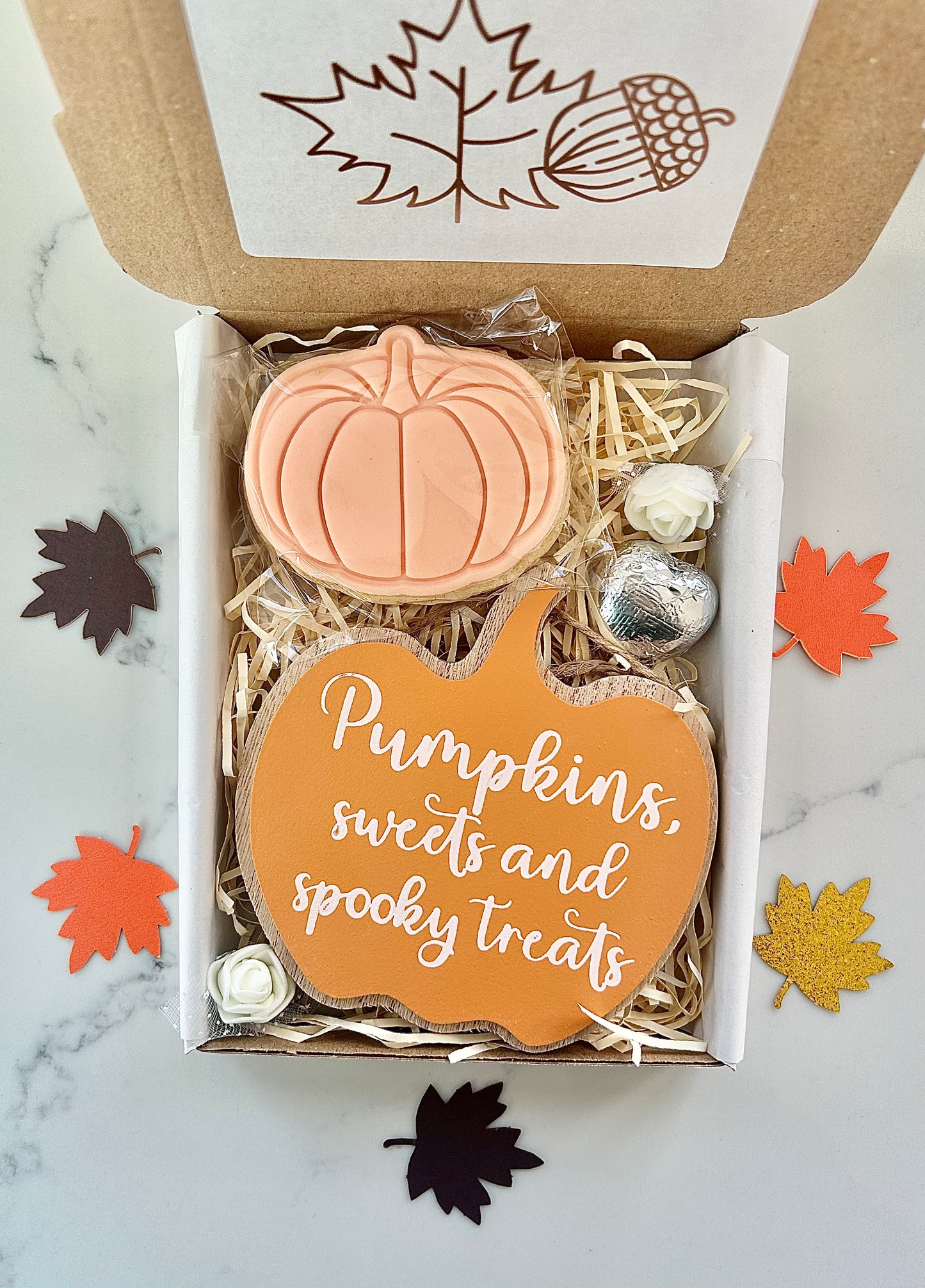 Autumn Pamper hamper, Letterbox Gift for Her , Cosy Self-Care Giftbox , Boo Box, Autumn Lover Giftbox, Halloween Gift Box, Personalised