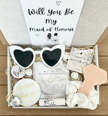 Maid of Honour proposal gift box