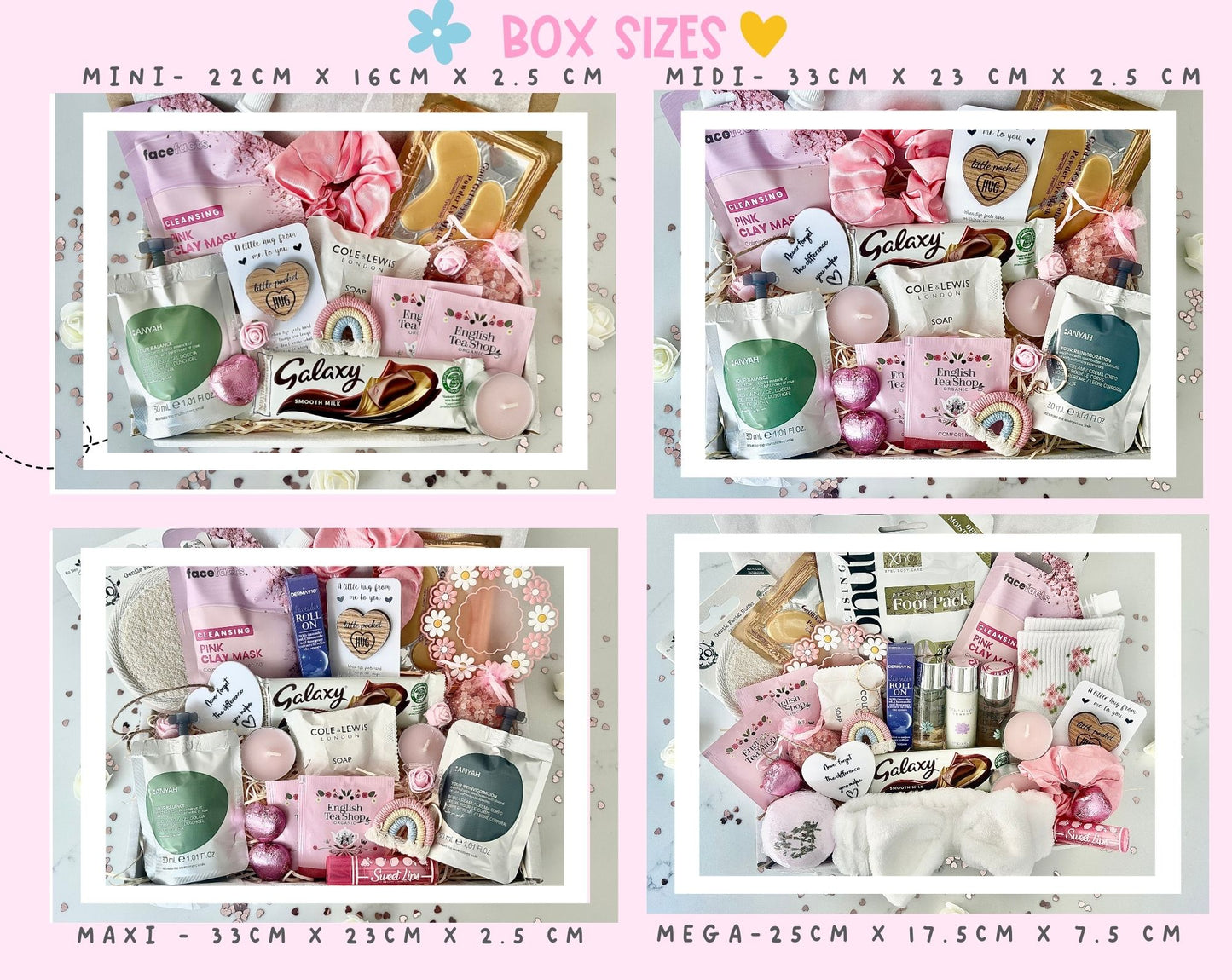 HUG IN A BOX – Spa Gift For Her – Pamper Hamper – Self Care Box – Hug in a Box – New Mum Gift – Care Package – Gift For Her – Birthday Gift