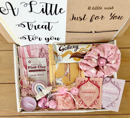 Letterbox Gift for her, Ladies Gift Box- Birthday Hamper, Pamper Box, Spa Gift Box, Care package for her, Birthday gifts, Gift for Her