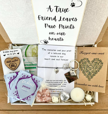 Pet Loss Sympathy Remembrance Gift , Dog Cat Pet Bereavement Gift, Pet forget me not gift ,Personalised Sympathy Memorial Gift Pet Loss Gift