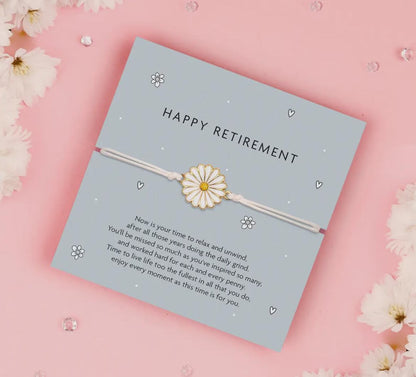 Personalised Happy retirement gift box, ladies officially retired hamper, retirement congratulations present for women, retirement gift set