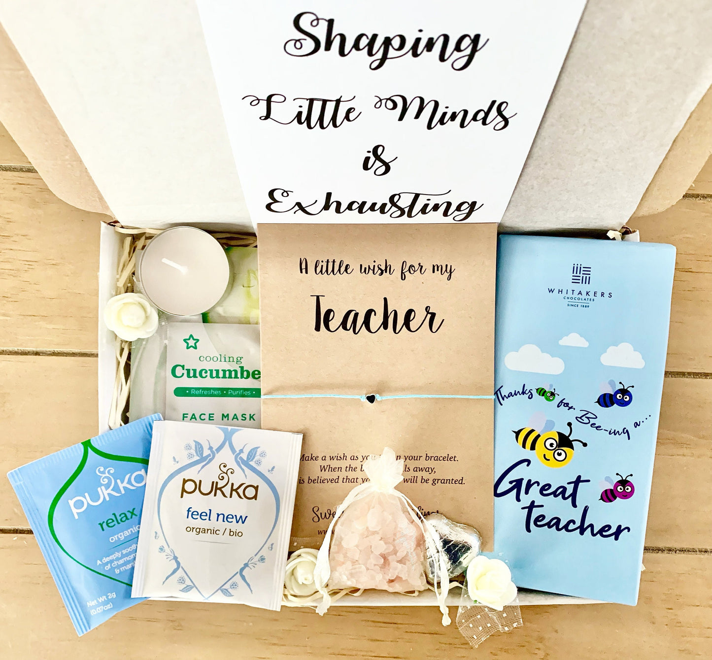 Teacher Gift , Teacher Spa Pamper Gift Box , Best Teacher Gift , Teacher Hamper, Teacher Care Package , Thank you Teacher Gift