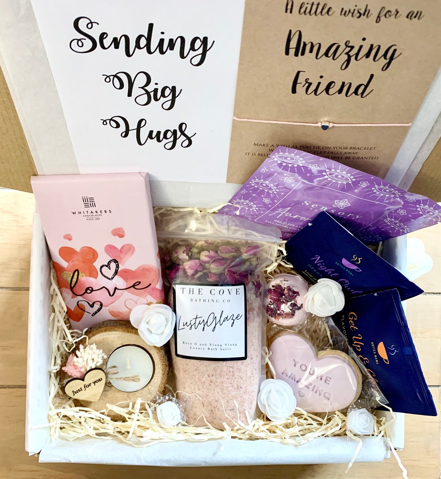 Luxury care package & self love pamper gift