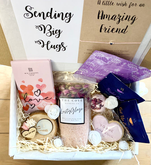 Luxury care package & self love pamper gift