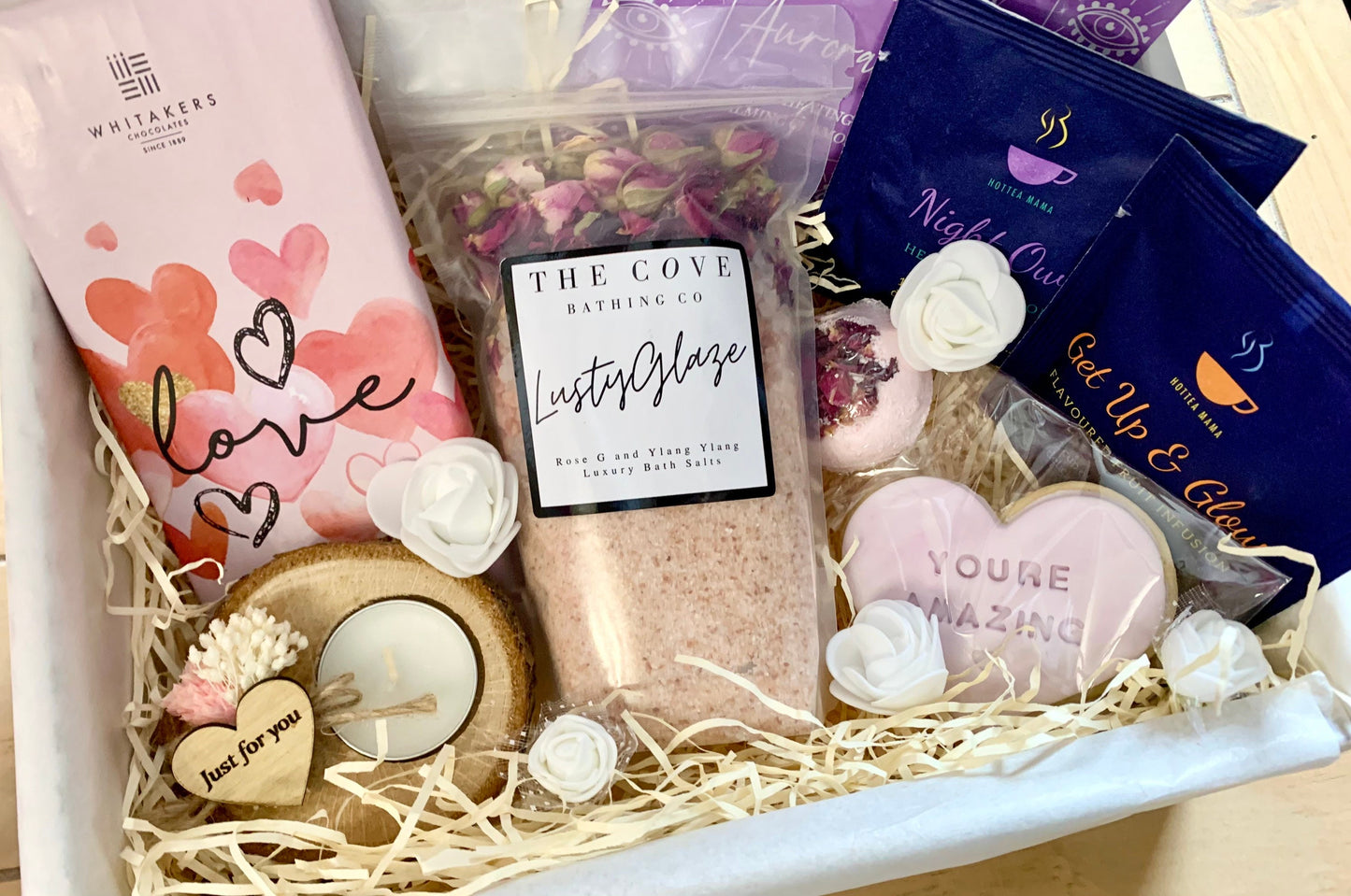 Luxury care package & self love pamper gift