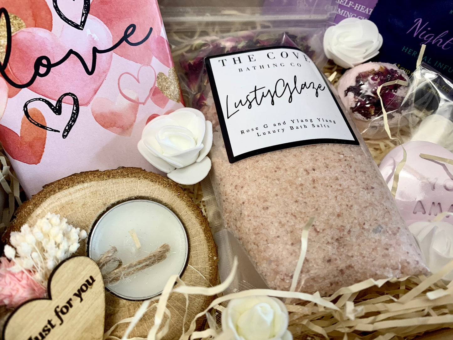 Luxury care package & self love pamper gift