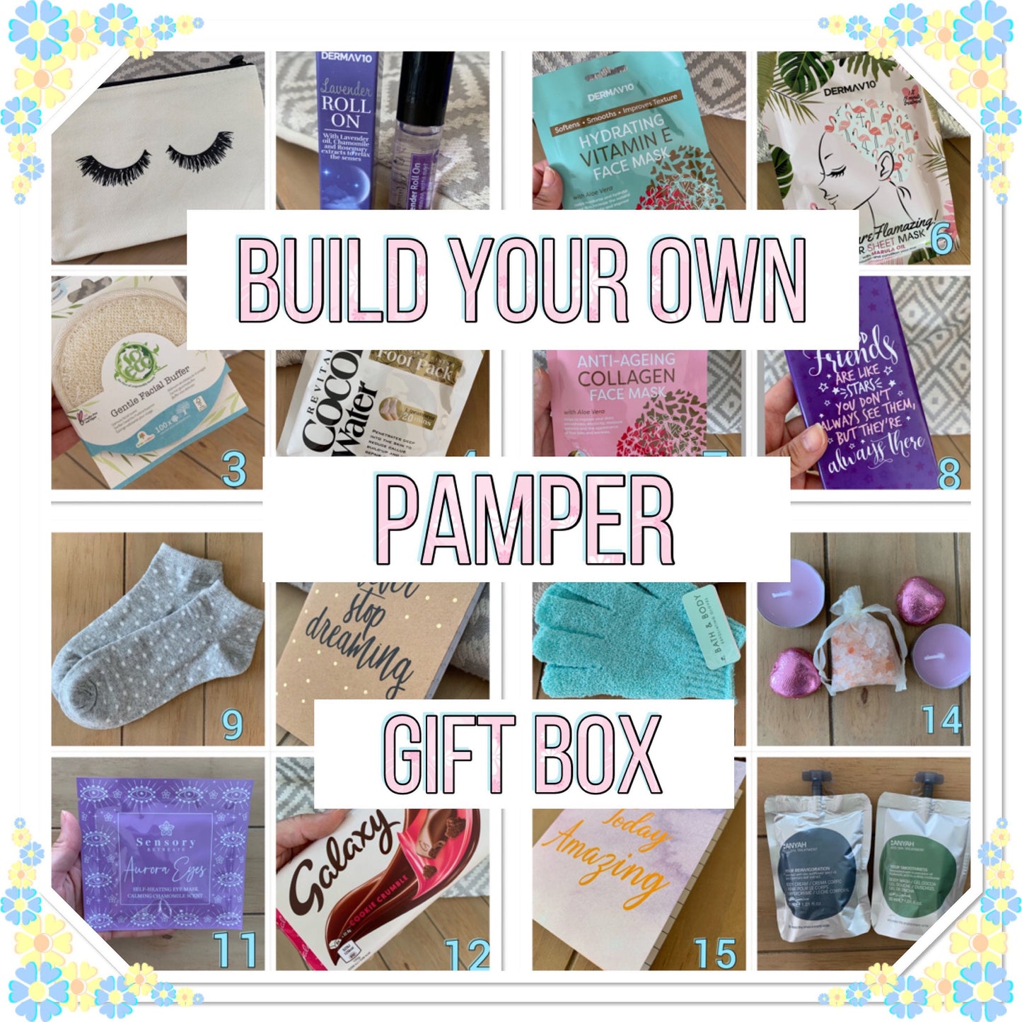 TEENAGE Girl build your own gift, Spa pamper Birthday Box, Girls Birthday Gift | Teen Pamper Box | Home Spa Gift hamper |Girls Sleepover Box